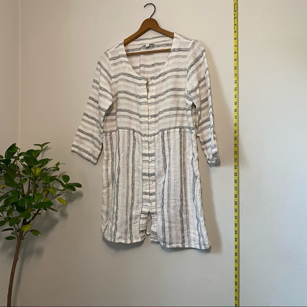 Pure Jill Linen Blend Dress